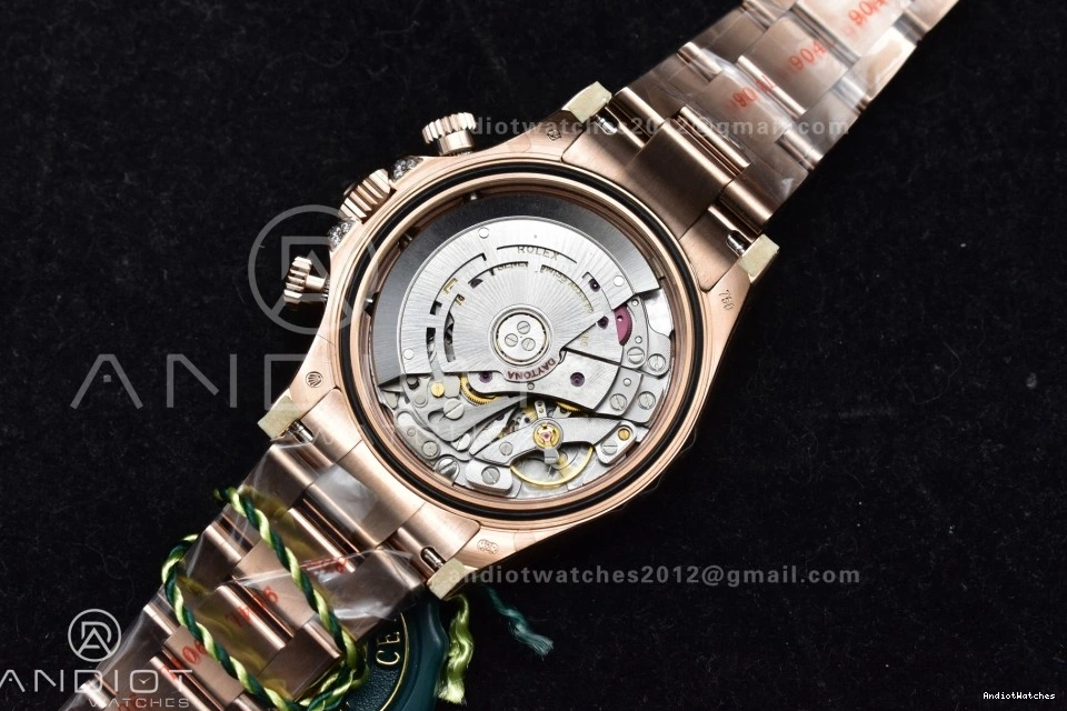 776 Bracelet Daytona Dial Best Edition ZF SH Black Diamonds 1:1 Durable on Rainbow 116595RBOW RG 0503